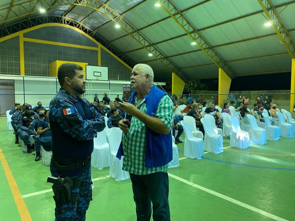 Marcos Rebollo foi entrevistado pelo radialista Adaias Ferraz.