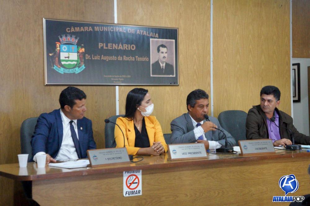 Sessão ordinária do dia 07 de dezembro de 2021.