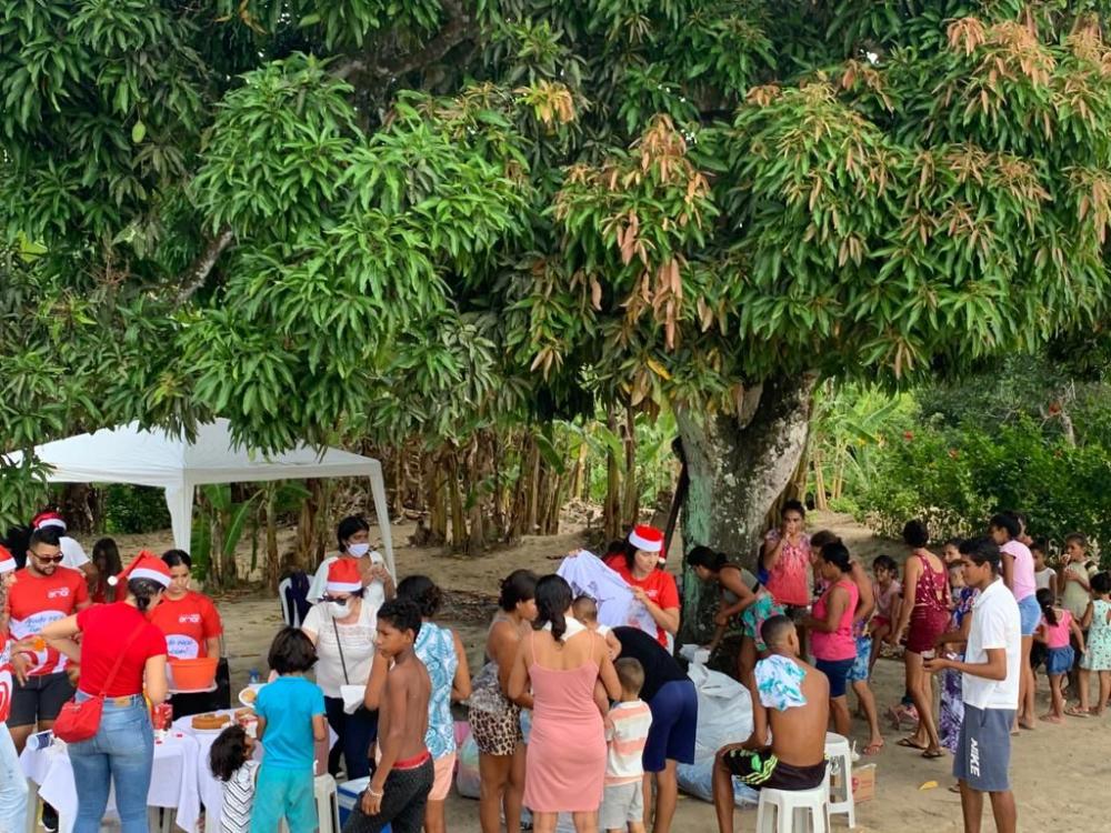 5ª edição da Ação de Natal do Projeto Solidário Mais Amor foi realizado na Flor da Serra, no Distrito Ouricuri.