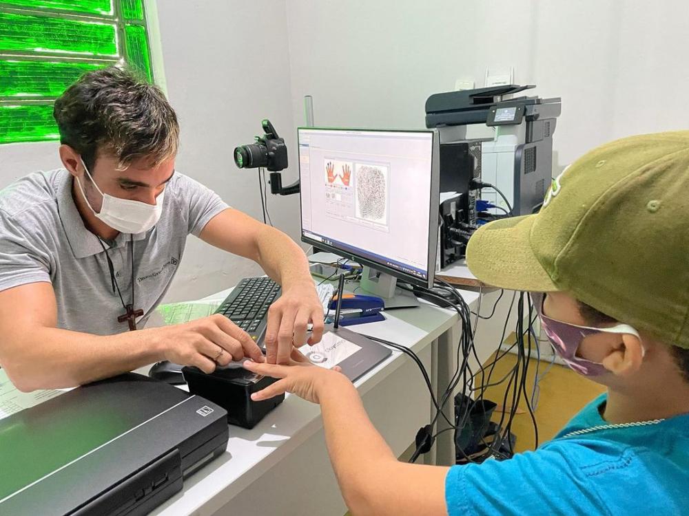 Projeto Meu Primeiro RG tem início em Atalaia. Foto: Divulgação.