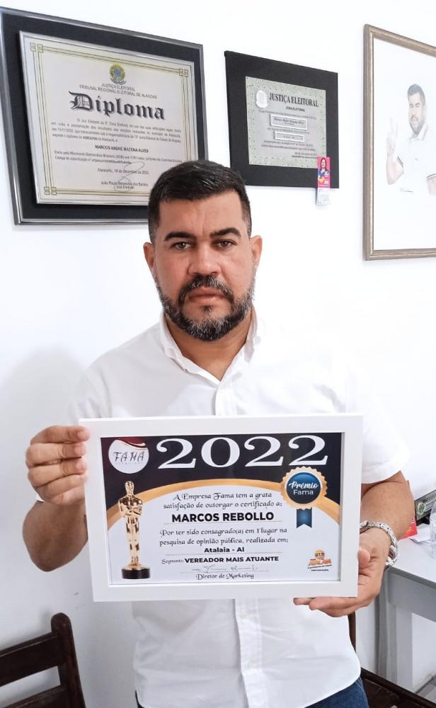 Vereador Marcos Rebollo (MDB).