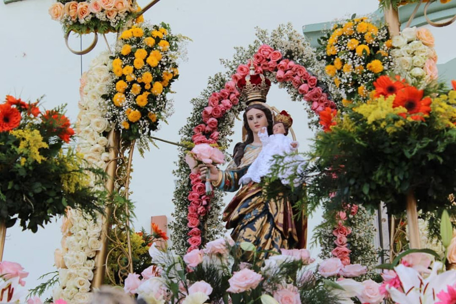 Nossa Senhora das Brotas, Padroeira de Atalaia. Foto: PASCOM Brotas