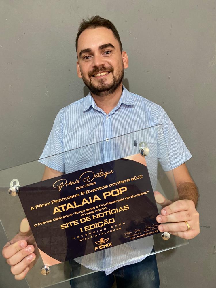 PRÊMIO DESTAQUE: “EMPRESAS E PROFISSIONAIS DE SUCESSO”, no segmento SITE DE NOTÍCIAS ano 2021/2022.