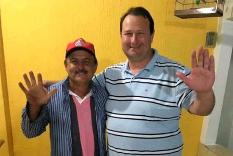 Vereador Marivaldo e deputado Dudu Hollanda