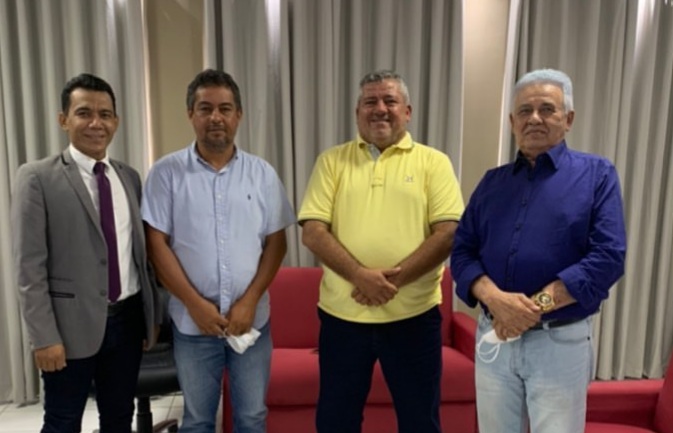 Vereadores de Atalaia em visita a câmara Municipal de Pilar.