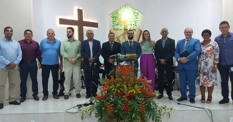 O pastor Helder Braz, formado pelo Seminário Teológico Batista de Alagoas (SETBAL), enviado pela Igreja Batista em Maribondo.