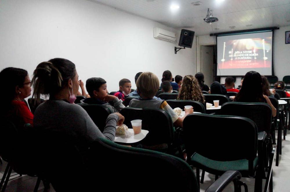2ª noite do projeto Cine Cultural para todos.