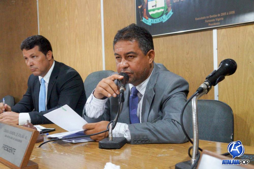 Presidência do vereador Cicinho Melo (PSC).