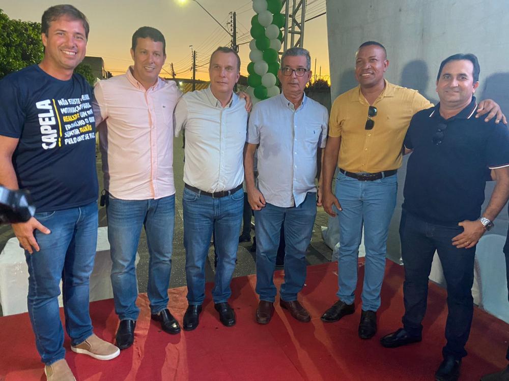 A convite de Sérgio Toledo, vereadores de Atalaia prestigiam evento na cidade de Capela. 