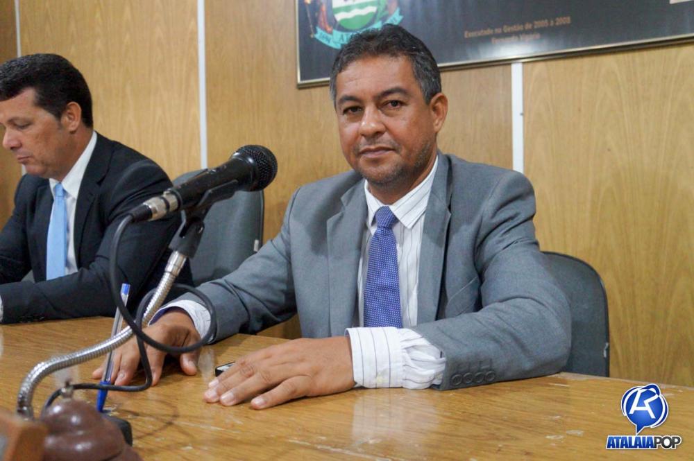 Vereador Cicinho Melo (PSC), presidente do Legislativo atalaiense.