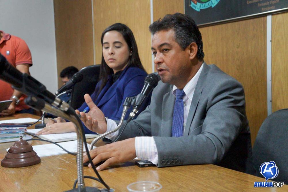 Vereador Cicinho Melo (PSC), presidente do Legislativo atalaiense.