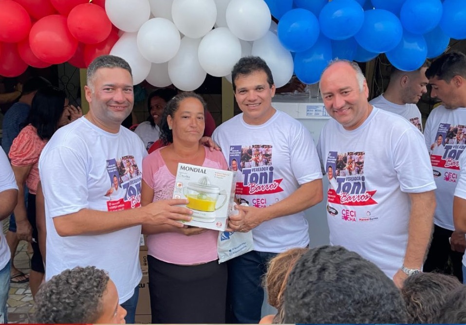 Deputado Ricardo Nezinho apoiou a realização desta linda festa. 