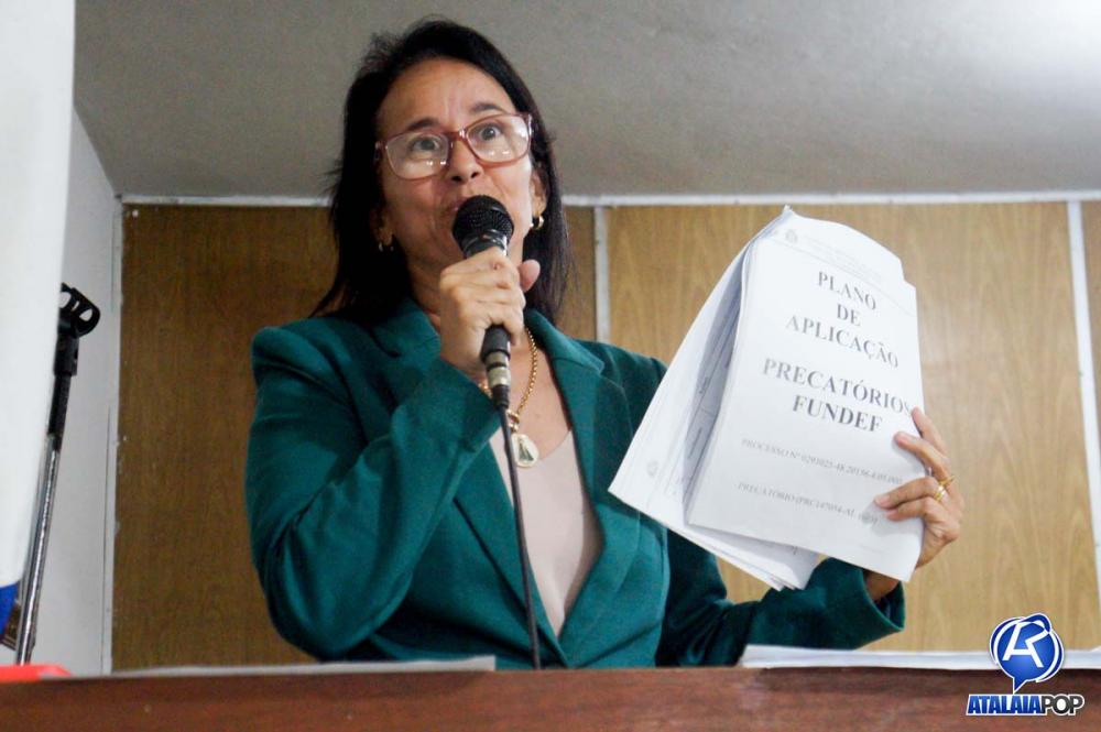 Vereadora Janaína do Cal (MDB).