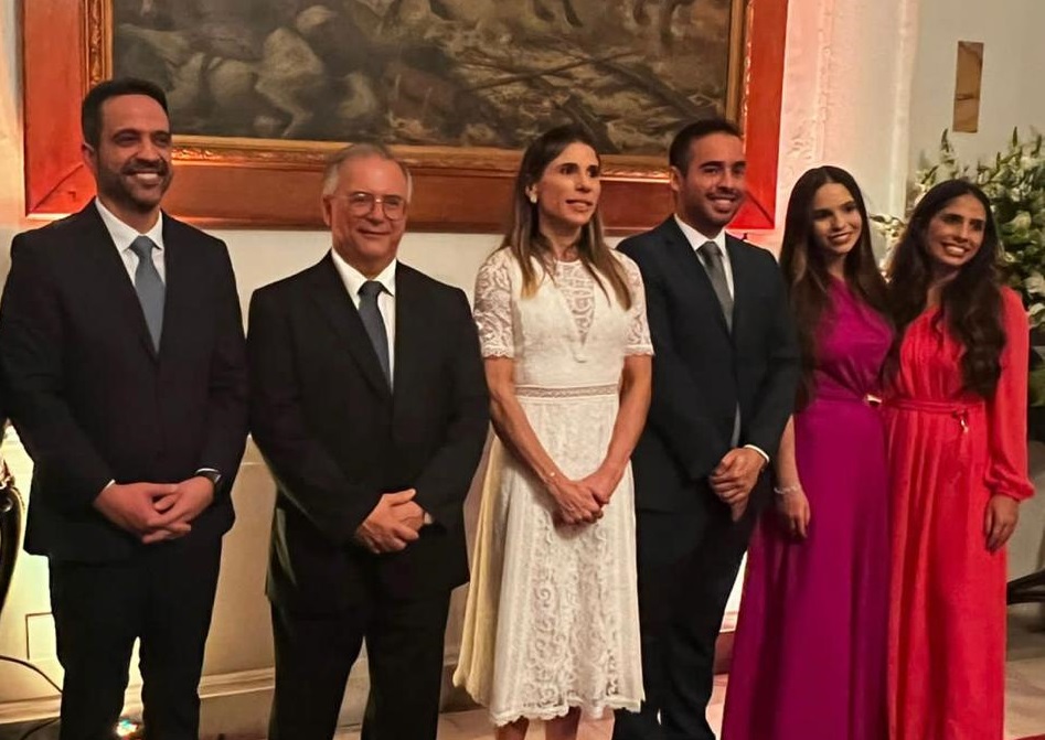 Dr. Márcio Roberto Júnior na solenidade de posse do Governador Paulo Dantas.