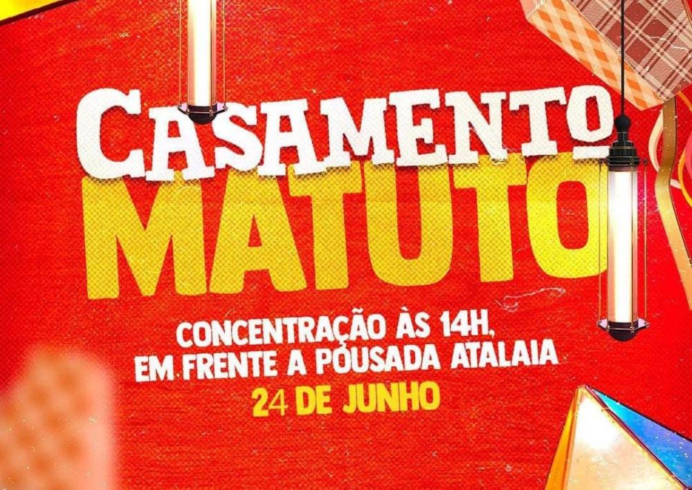Casamento Matuto do município de Atalaia acontece nesta sexta-feira, 24 de junho.