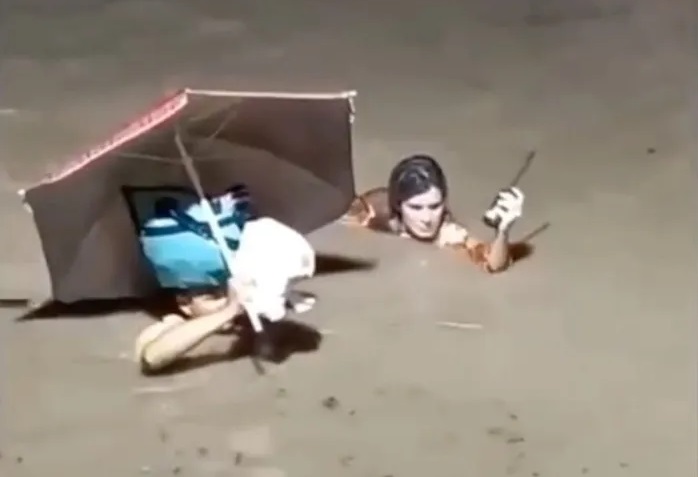 O risco aparentemente não impediu a prefeita, eleita em 2020.