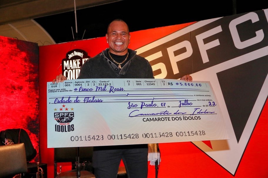 Aloísio Chulapa agradeceu apoio recebido para as famílias de sua terra natal.