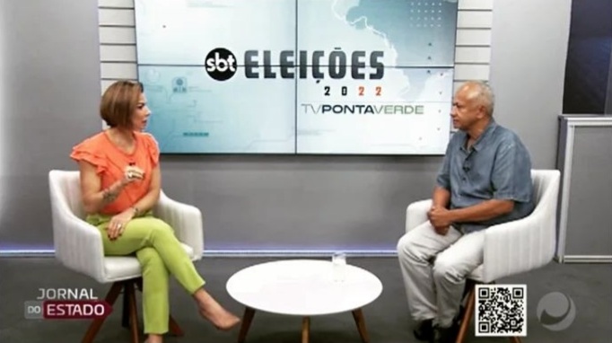 Professor Cícero Albuquerque é pré-candidato ao governo de Alagoas - Foto: TV Ponta Verde