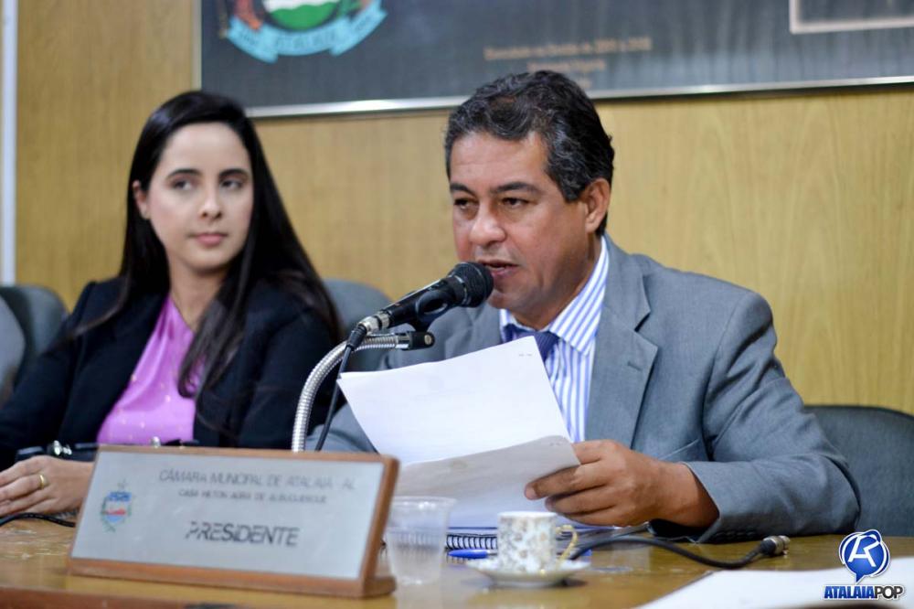 Presidência do vereador Cicinho Melo (PSC).