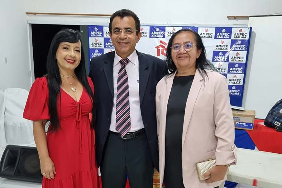 A solenidade contou coma presença do presidente da FAMPEC, o senhor Cícero Umberto.