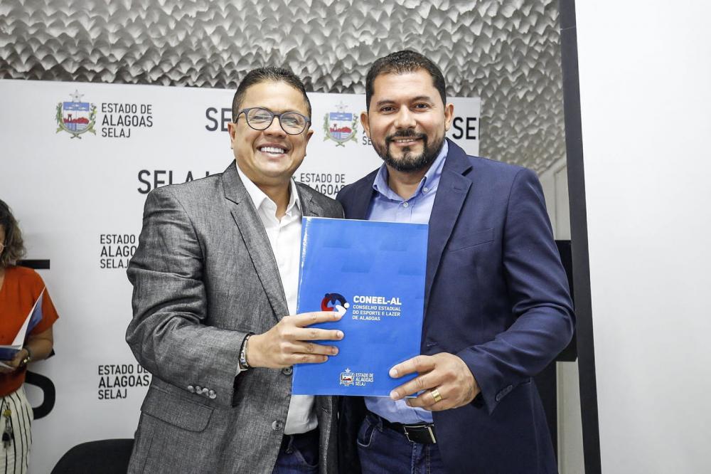 Atalaiense tomou posse nesta quarta (31) no Conselho Estadual do Esporte e Lazer de Alagoas.