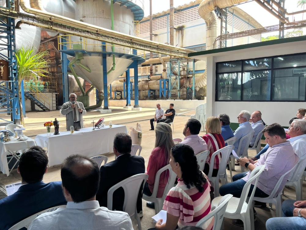 Copervales Agroindustrial realiza solenidade ecumênica que marca o início da moagem da safra 2022/23.