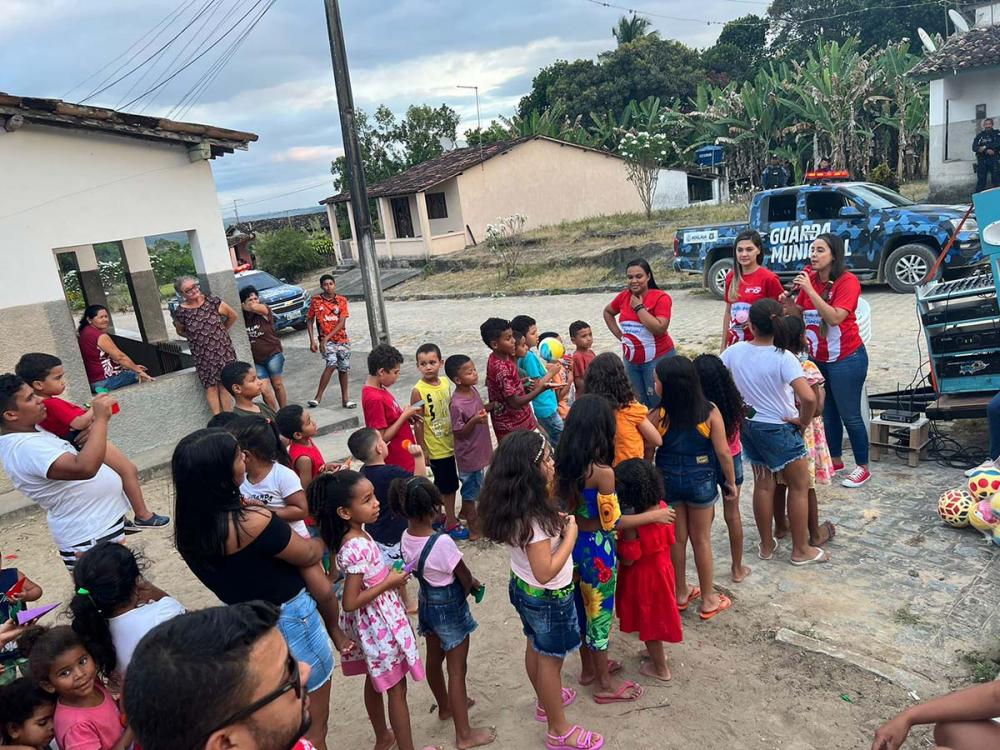 Projeto Solidário Mais Amor realiza Festa das Crianças na Sapucaia, em Atalaia.