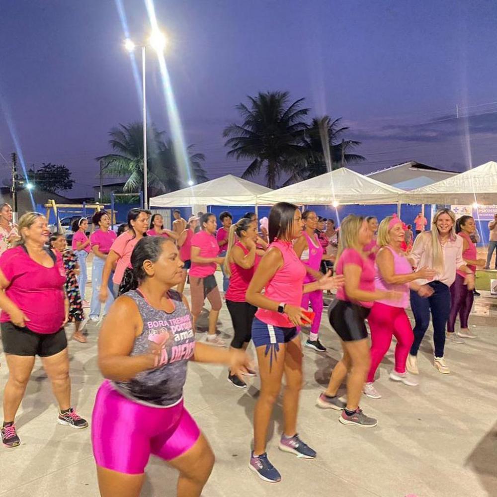 Grande ação do Outubro Rosa realizada pela Prefeitura de Atalaia.