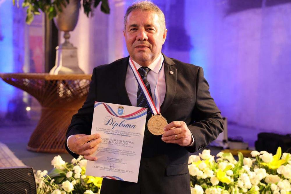 Procurador Geral de Justiça de AL, atalaiense Márcio Roberto Tenório de Albuquerque.