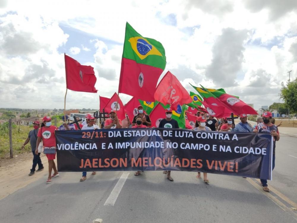 Data foi relembrada com ações na cidade de Atalaia, município em que Jaelson foi morto em 2005. Foto: Gustavo Marinho
