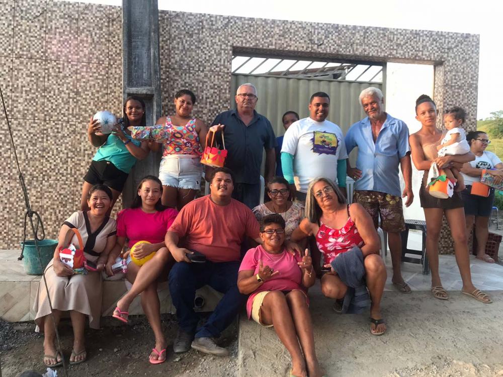 Italo Davi vem se destacando com ações sociais no município de Maribondo.