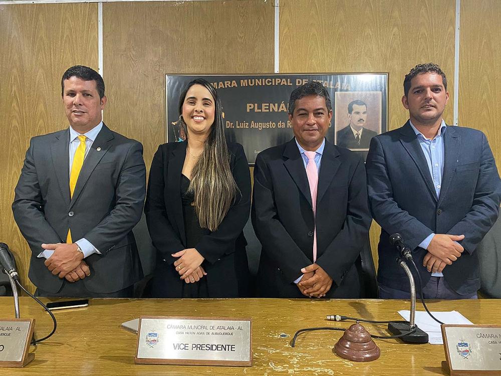 Mesa Diretora foi reconduzida para o biênio 2023/24.