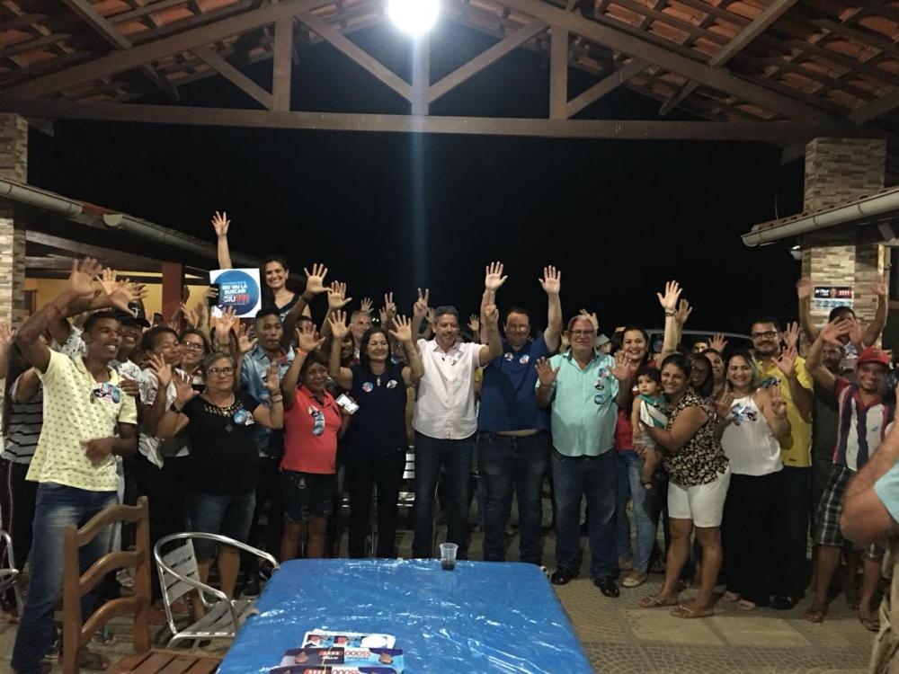 Vereadora Neide Miranda promove encontro em apoio às candidaturas de Arthur Lira e Hollanda.