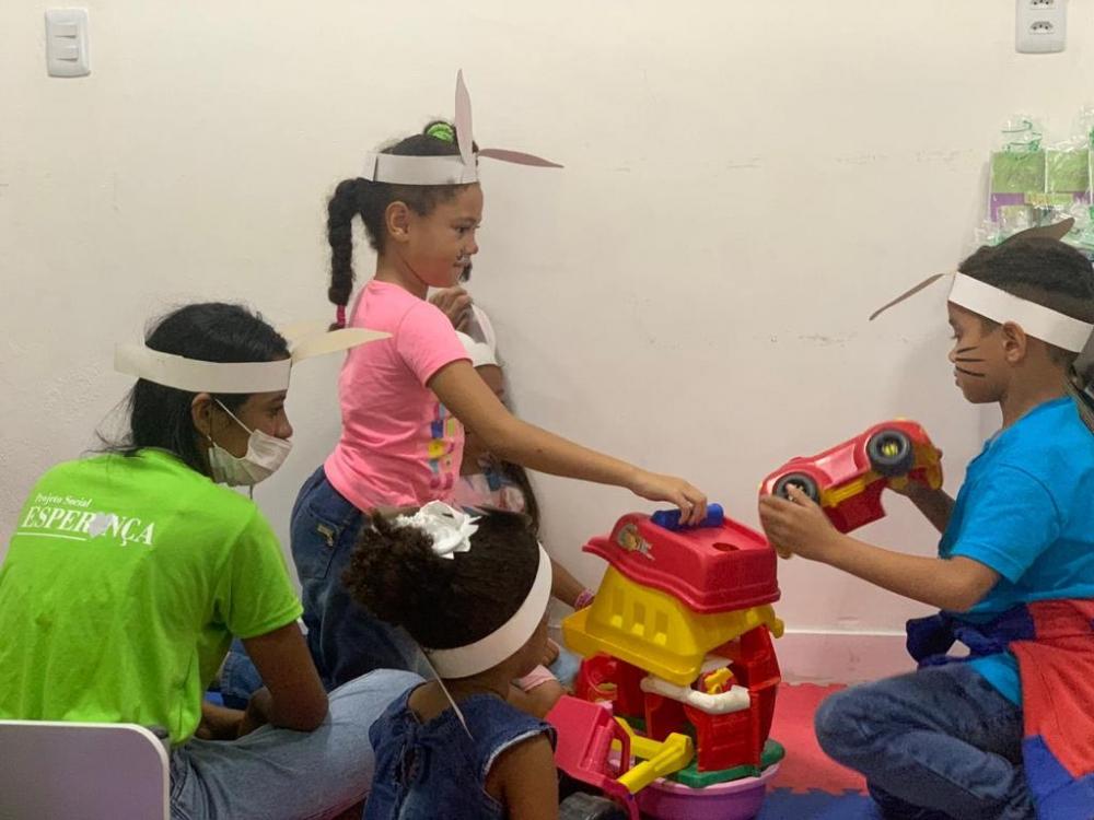 Páscoa da Esperança, ação realizada pelo projeto social Esperança.