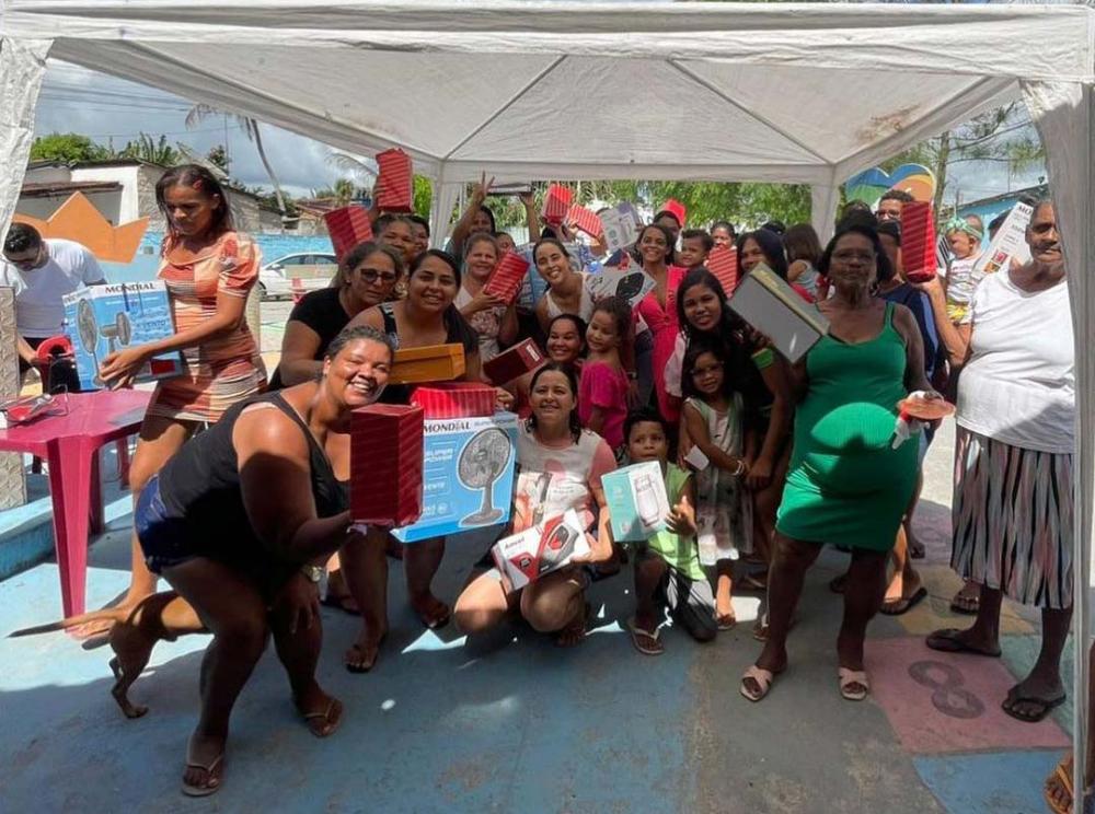 Vereadora Lays Melo realiza ações em homenagem as mães do Povoado Olhos D’água.