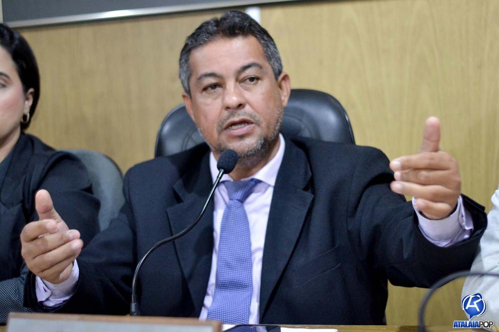 Vereador Cicinho Melo (PSC), presidente da Câmara Municipal de Atalaia. 