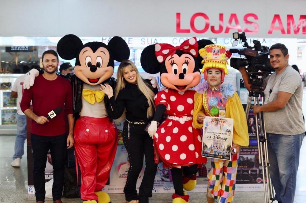 Lançamento do espetáculo, em Maio, contou com reportagem da Tv Gazeta.