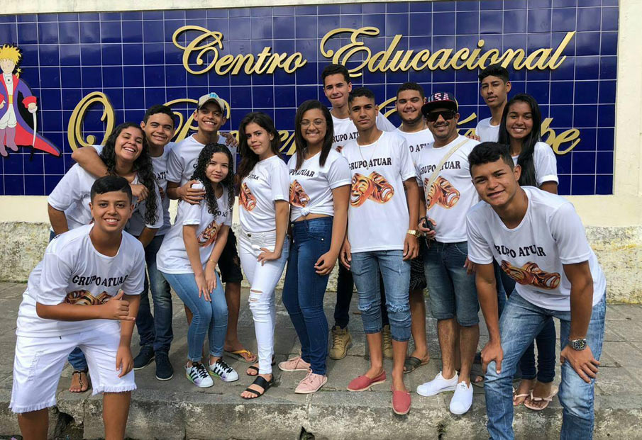 Grupo Atuar é formado por alunos do CEPP.