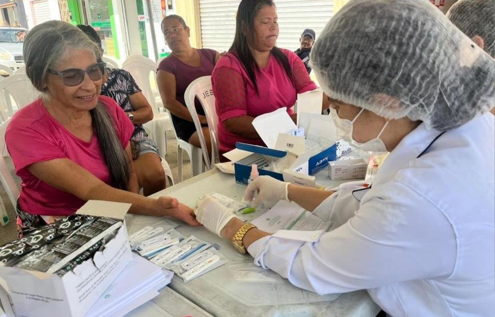 A ação faz parte dos trabalhos que estão sendo desenvolvidos em alusão à campanha nacional Julho Amarelo.
