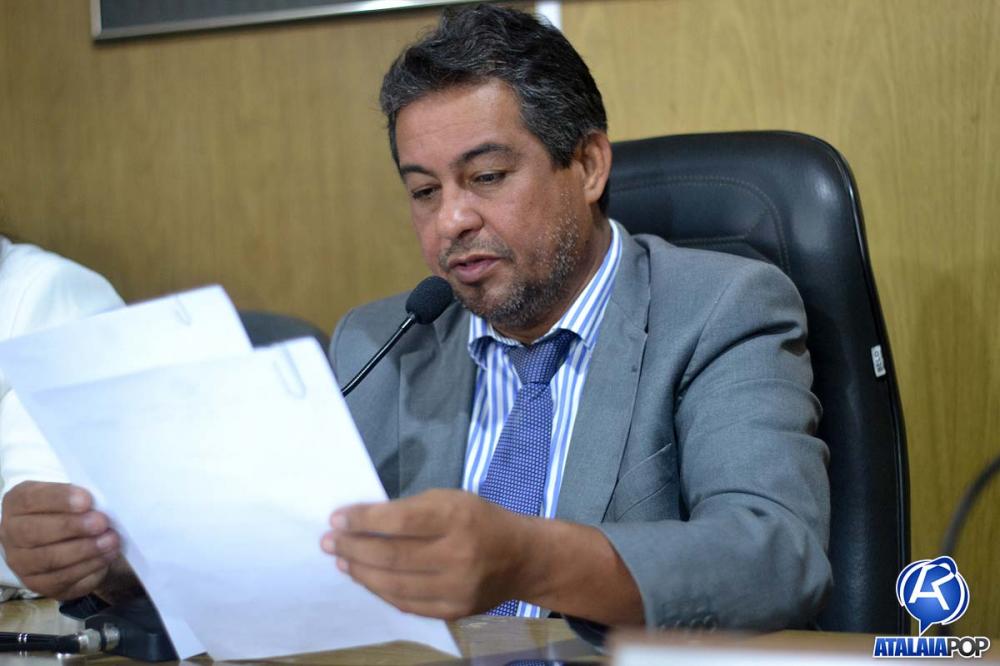 Vereador Cicinho Melo (PSC), presidente da Câmara Municipal de Atalaia. 