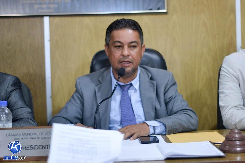 Presidência do vereador Cicinho Melo (PSC).