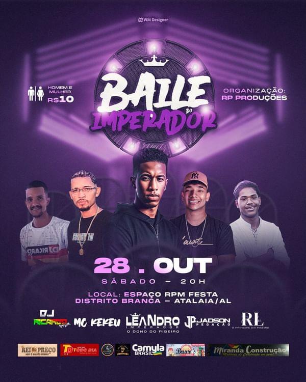 Baile do Imperador, no Distrito Branca.