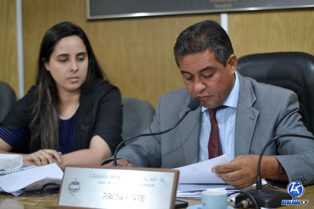 Presidência do vereador Cicinho Melo (PSC).