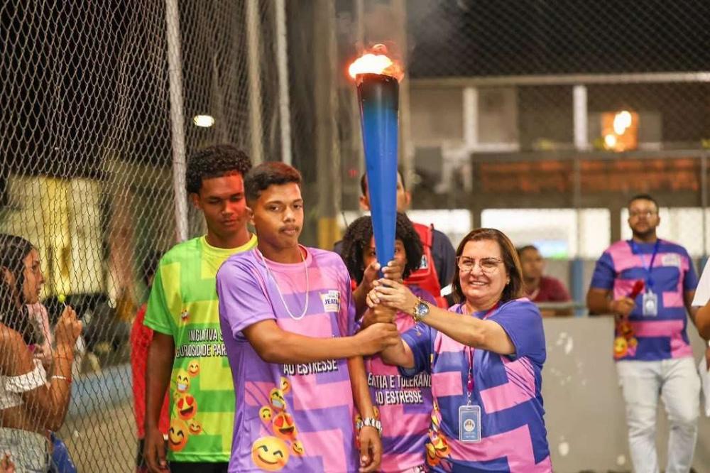 Prefeitura realiza abertura oficial dos Jogas Escolares de Atalaia 2023.