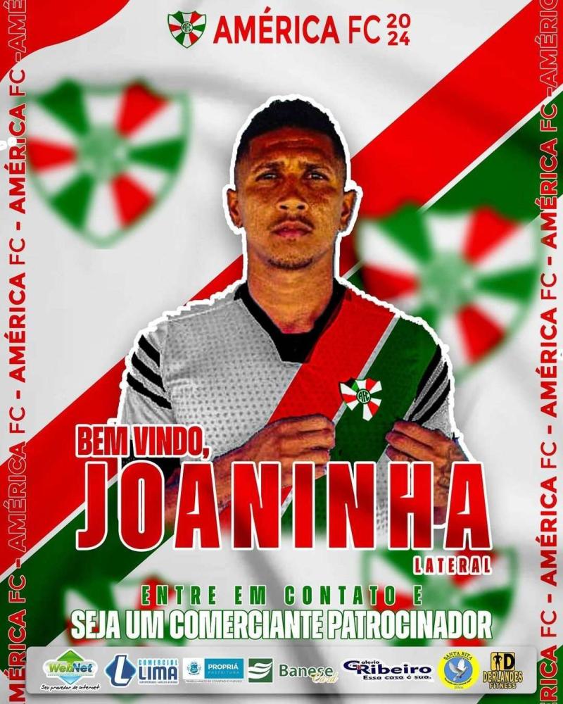 Lateral Joaninha vai reforçar o América de Propriá - SE