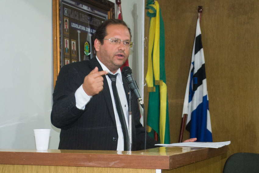 Vereador Alexandre Tenório, Presidente da Câmara Municipal de Atalaia.