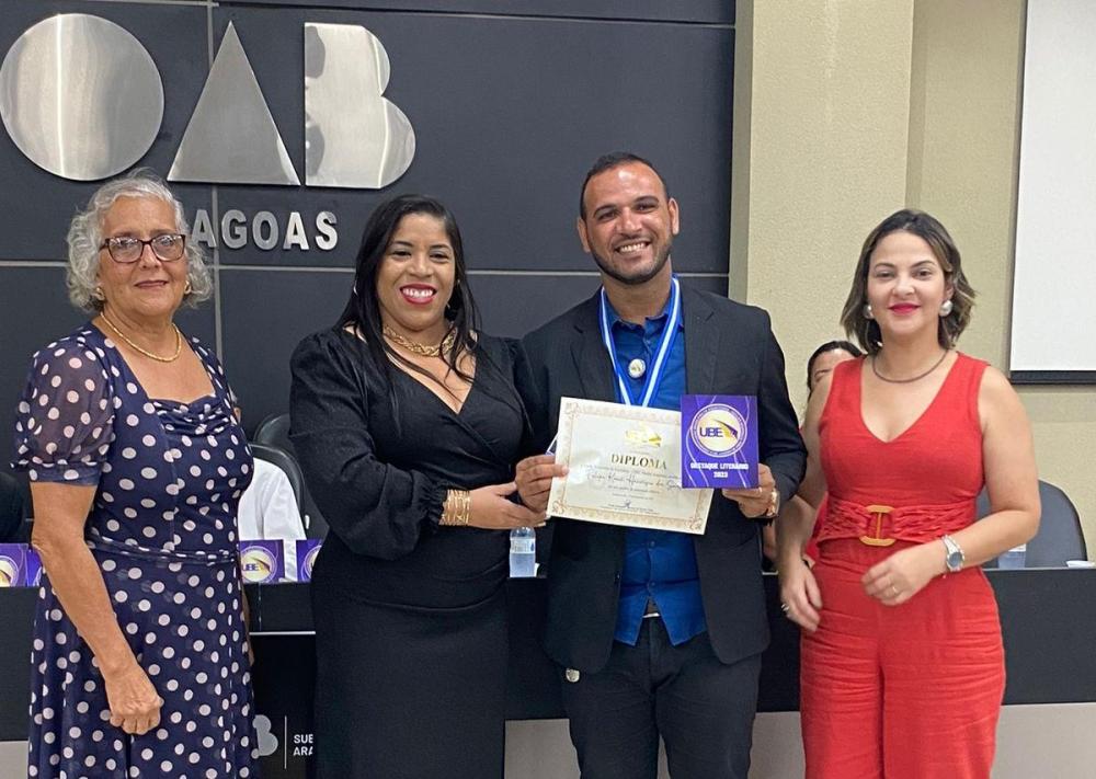 Escritor atalaiense toma posse como membro efetivo da União Brasileira de Escritores – UBE, núcleo Arapiraca.