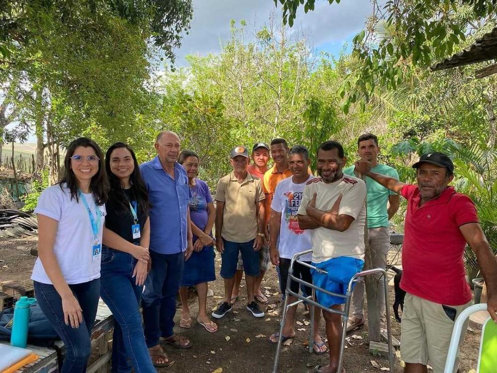Em parceria com Sebrae, Prefeitura faz visita técnica aos agricultores do Assentamento Brasileiro