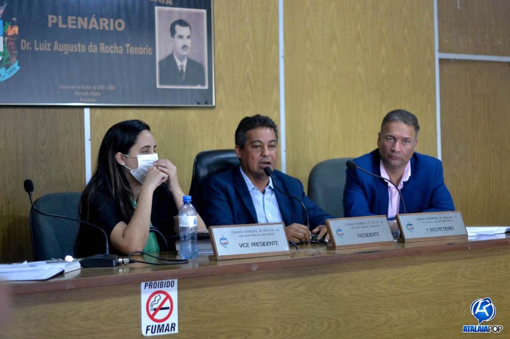 1ª sessão ordinária da Câmara de Atalaia em 2024.