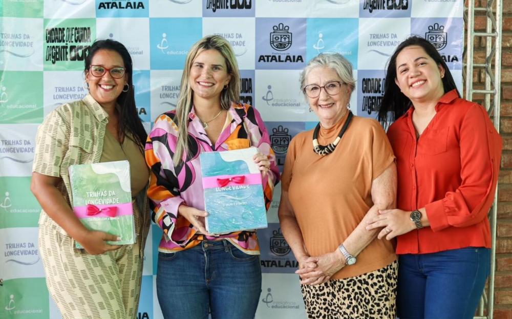 Prefeita Ceci lança projeto que vai promover mais bem-estar e qualidade de vida aos idosos atalaienses.